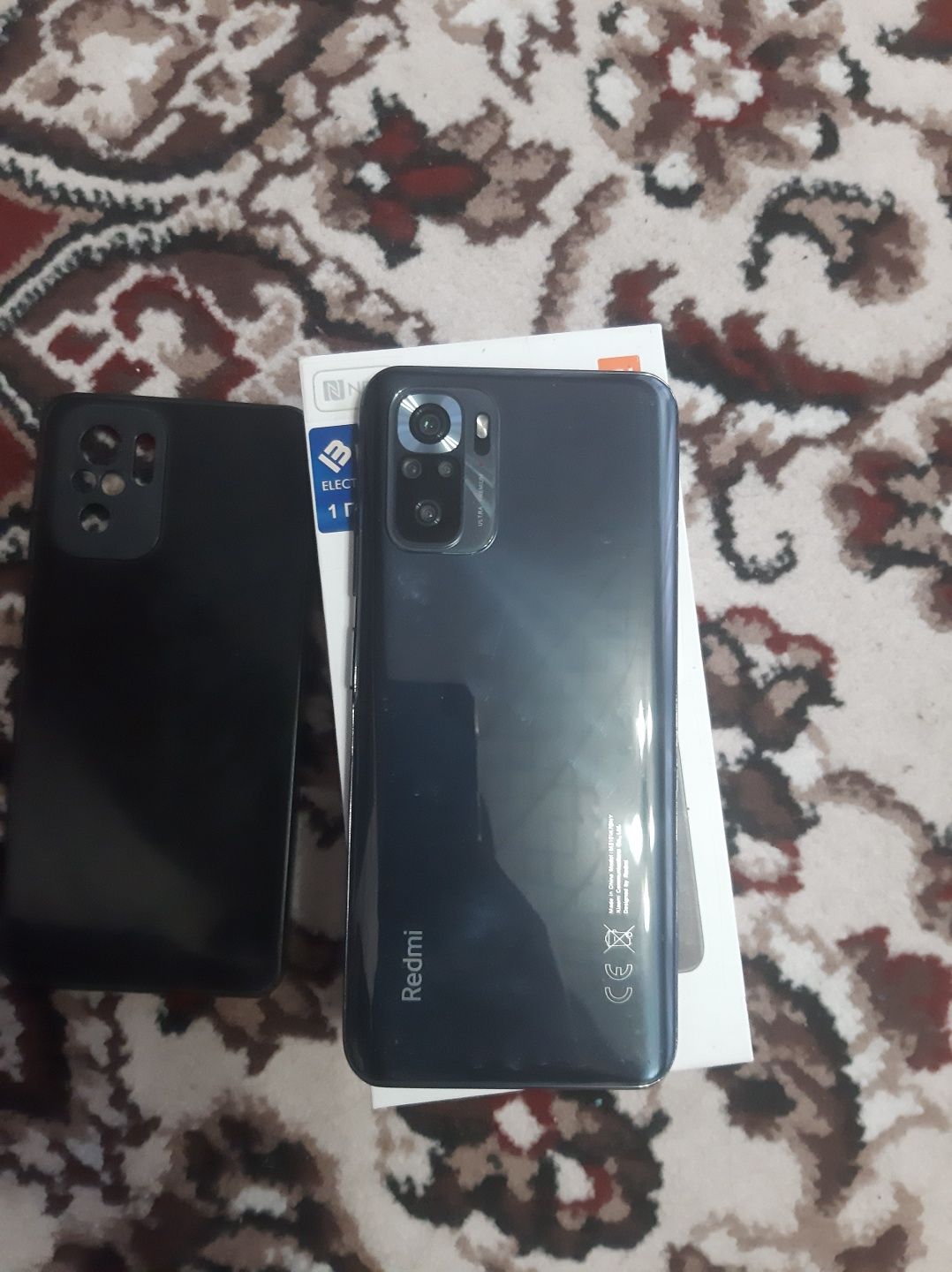 Redmi note 10S xotira 6+3×64 pubg 60fs zaryadi zoʻr xolati yaxshi