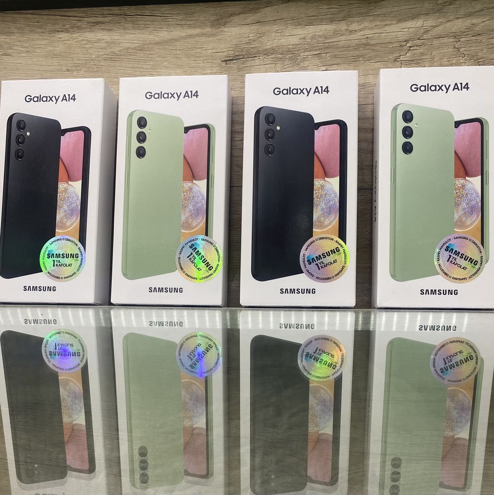 Samsung A14 4/64gb mix colour New Original