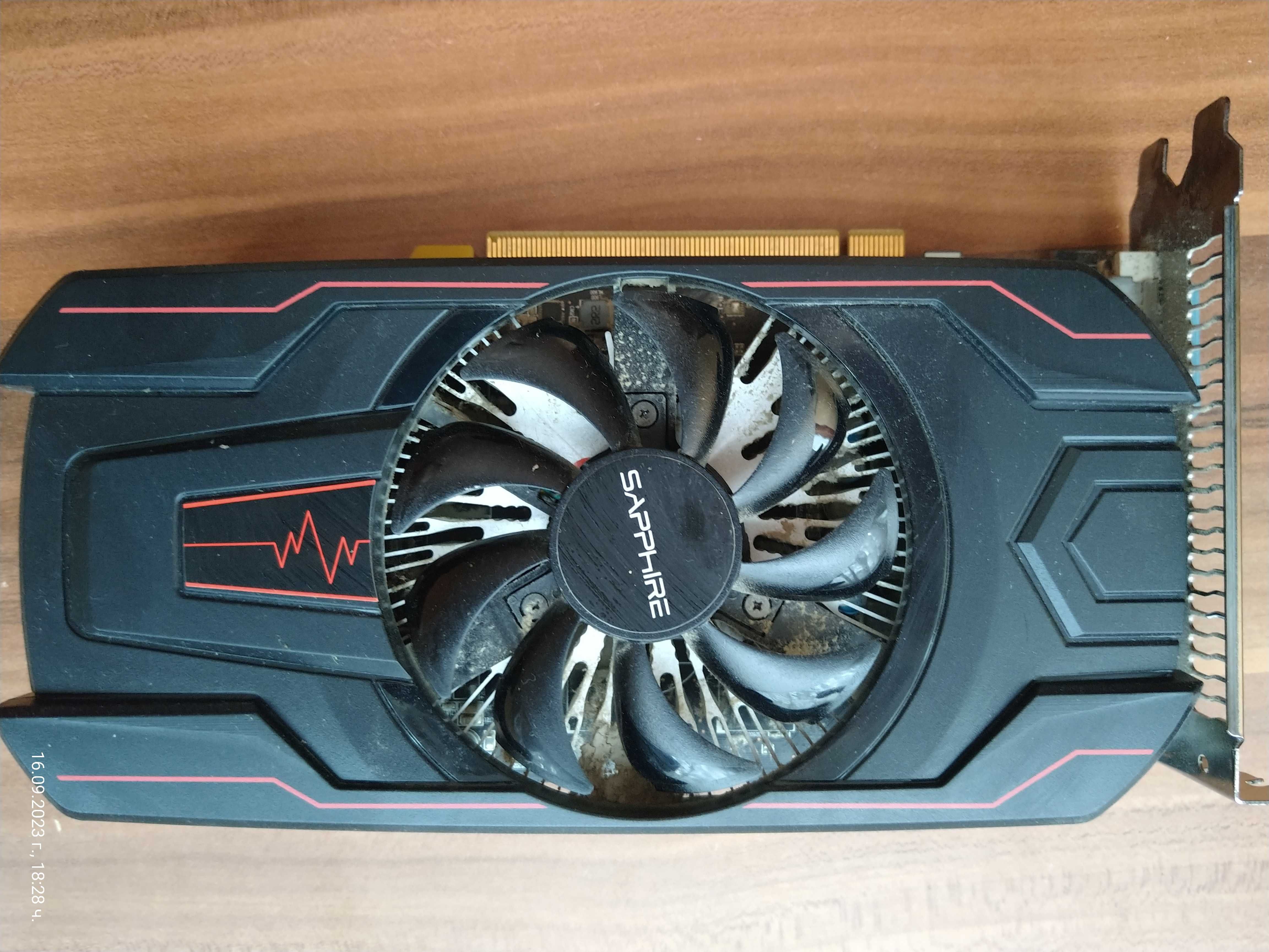 Видео карта Sapphire RX 560 Pulse 4GB DDR5!