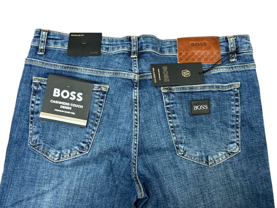 Дънки HUGO BOSS Delaware3-1 Cashmere Touch Denim