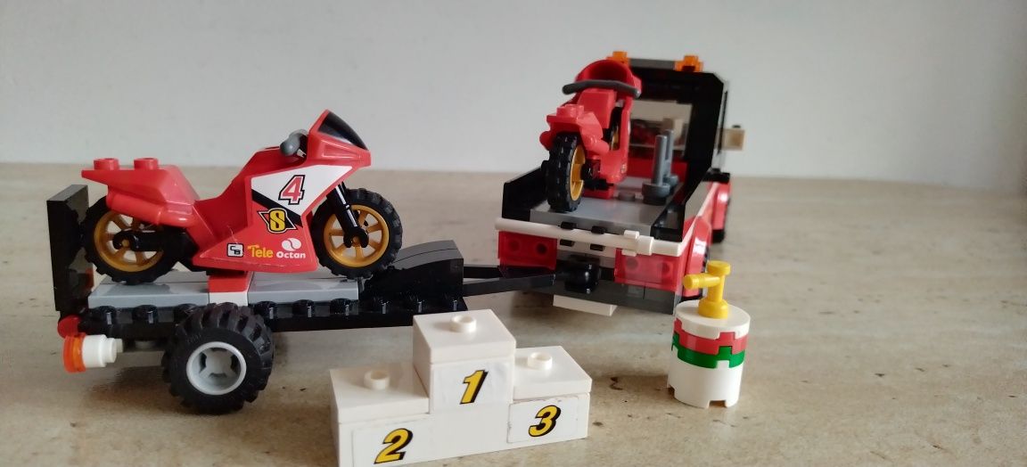 Lego 60084 Transport motociclete de cursa