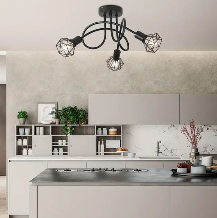 Lustră candelabru plafonieră metalică