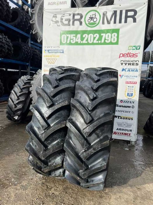 16.9-30 cu  10 pliuri marca OZKA cu garantie pentru tractor spate