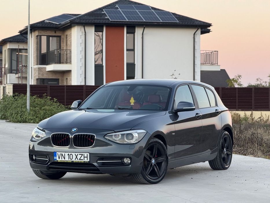 BMW Seria 1 Proprietar/Piele Rosie/Clima/Navigatie Mare‼️