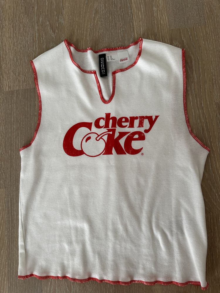H&M cherry coke top