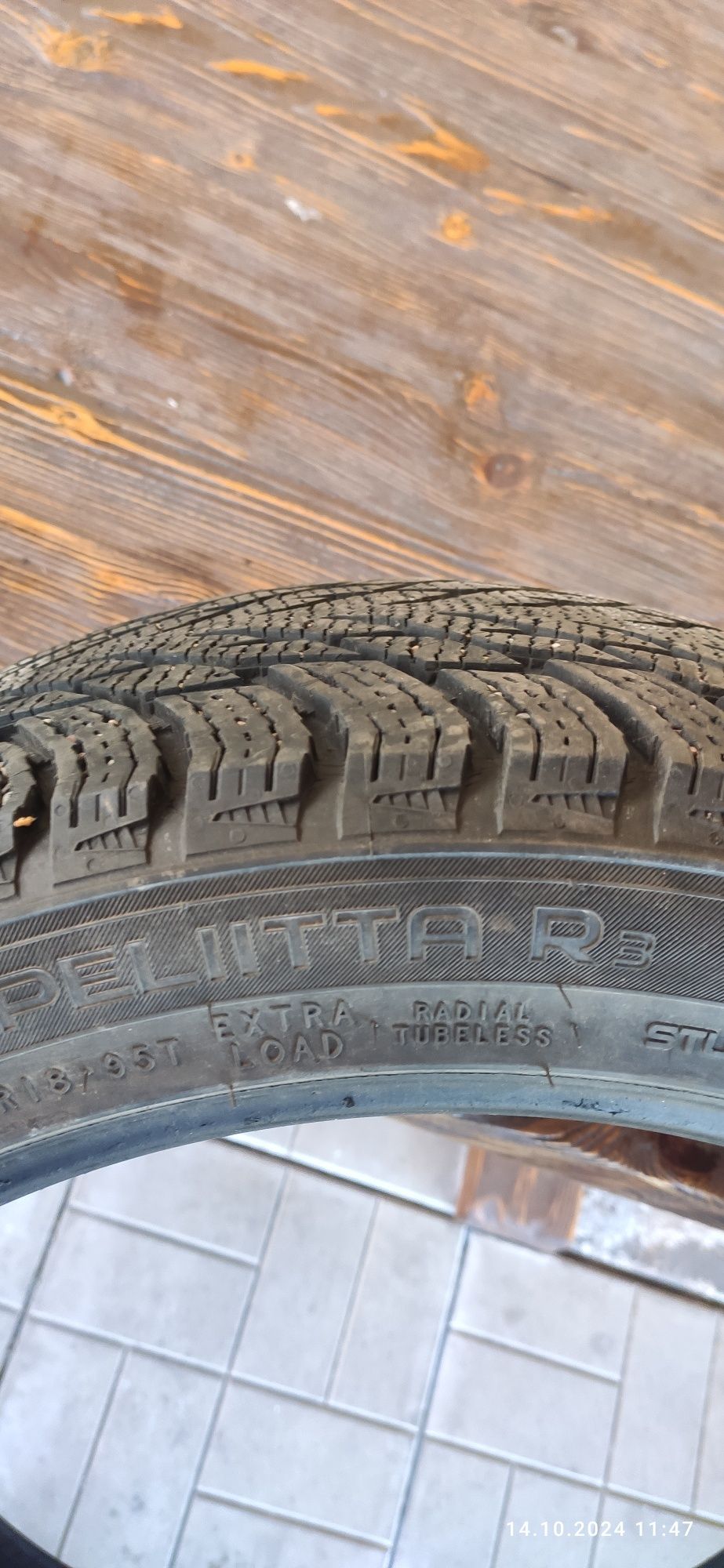 Продам шины Nokian R3 225,45,18