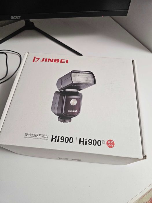 Вспышка Jinbei Hi 900 с синхронизатором TR-Q6II