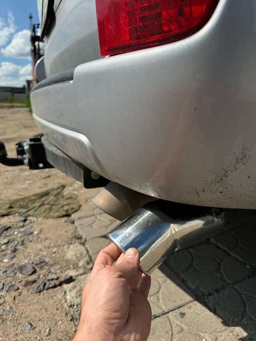 Насадка на глушитель Toyota Prado 120 lexus GX 470