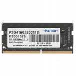 Оперативная память SODIMM Patriot [PSD416G320081S] 16 ГБ
