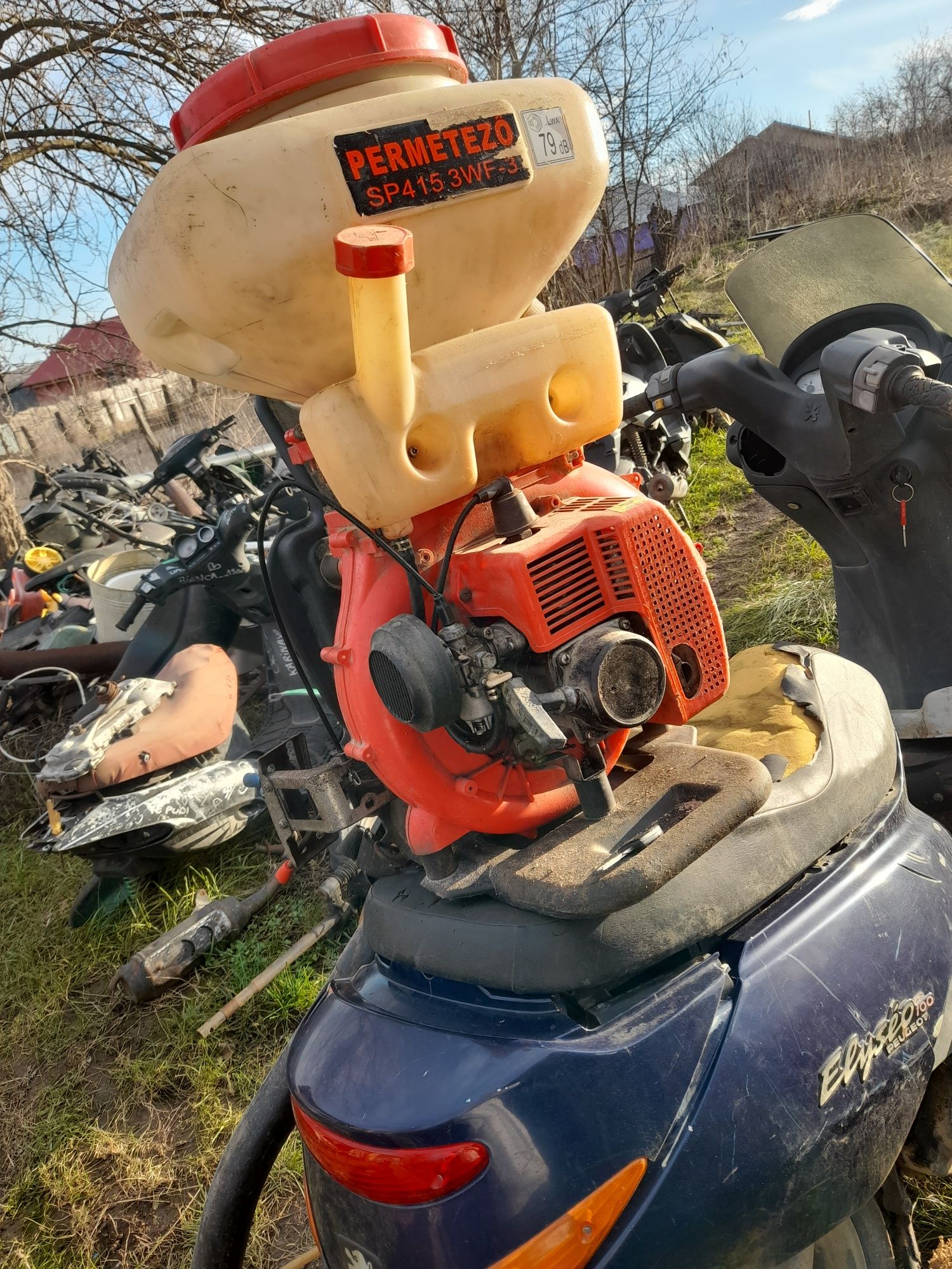 Vand/schimb pompa de stropit