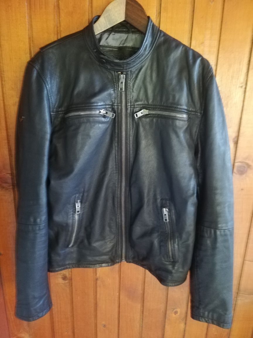 Geaca piele bărbati Superdry M Biker