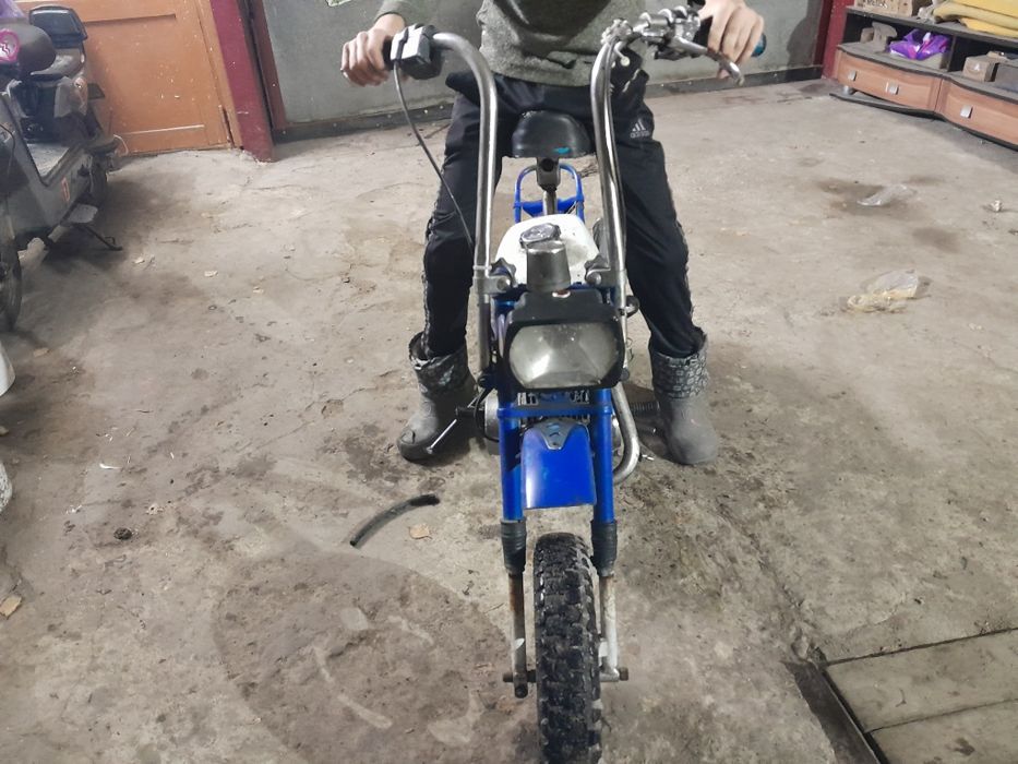 Мотоцикл Рига мини советский мопед