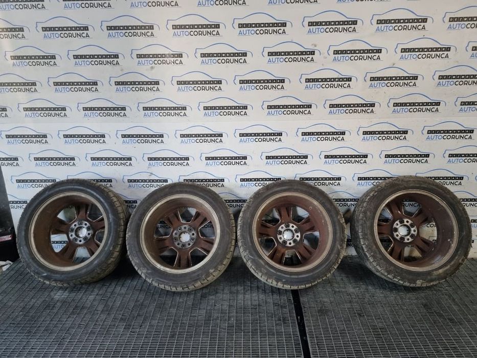 Jante aliaj BMW X3 E83 2003 - 2006 (1362) R18 Cu cauciucuri stare foarte bună 235/50R18 ...