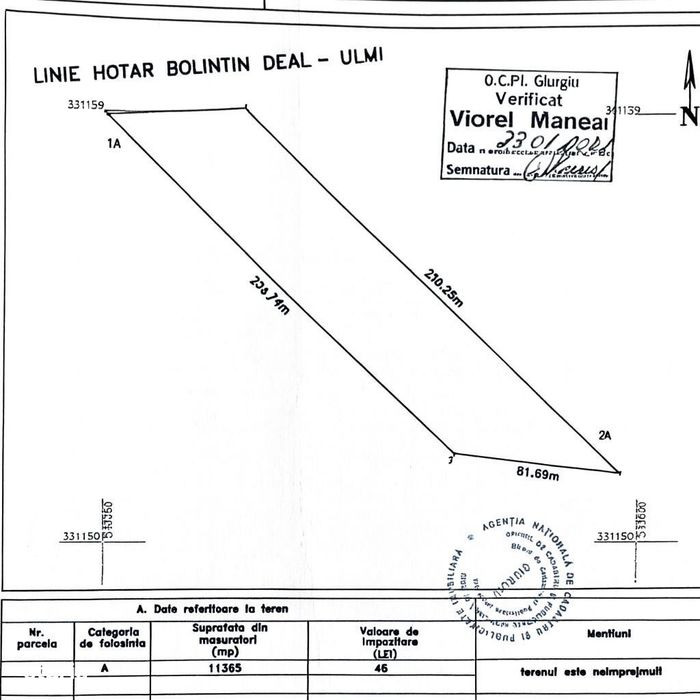 |Teren industrial 11365 mp | Km 23 București – Pitești|lângă CTP Park|
