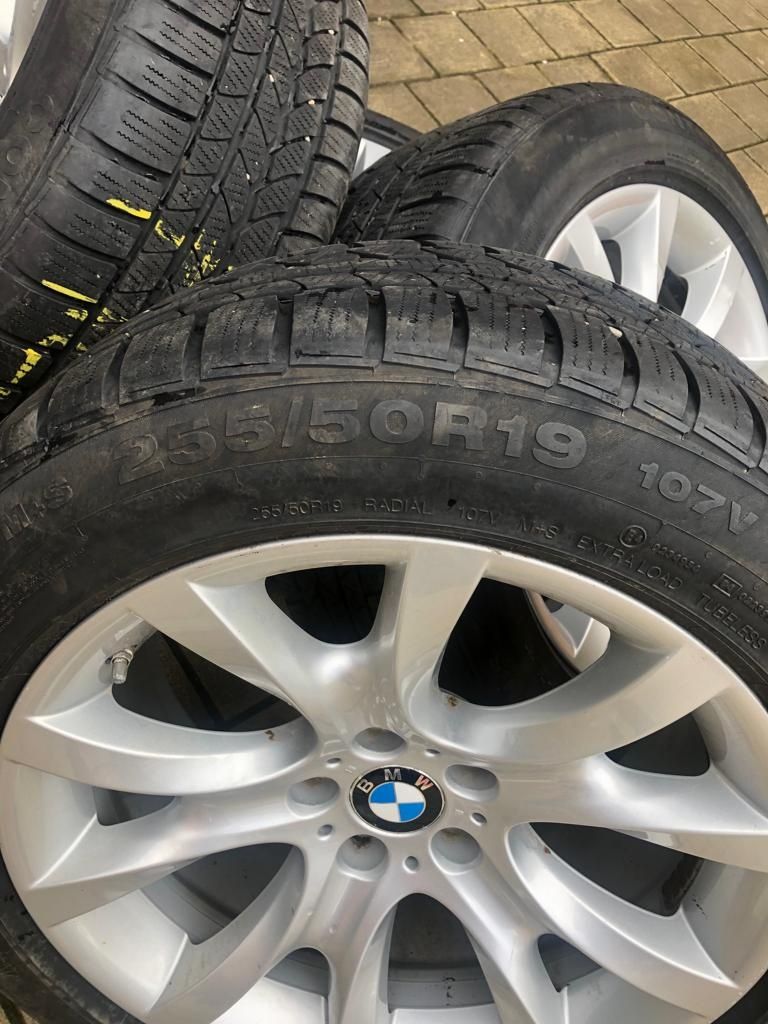 Set roți iarnă/jante originale BMW 19" cauciucuri iarnă 255/55/19