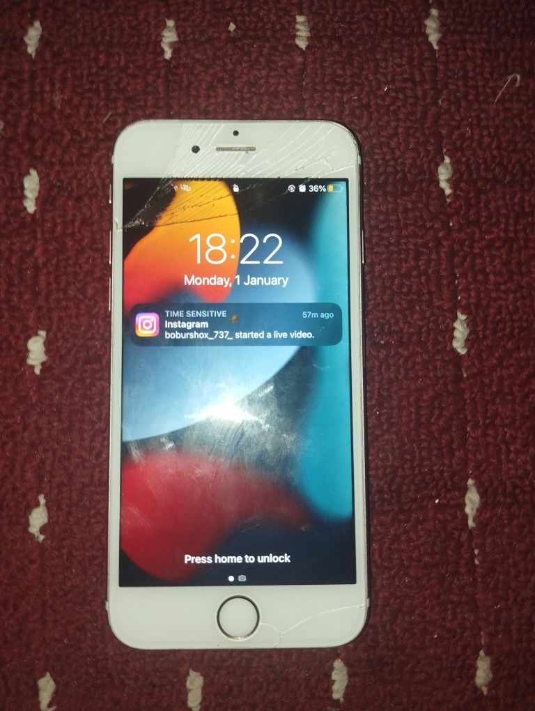 Iphone 6s narxi 550 ming soʻm
