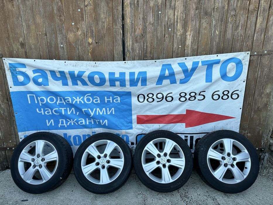 16 5х110 джанти с гуми