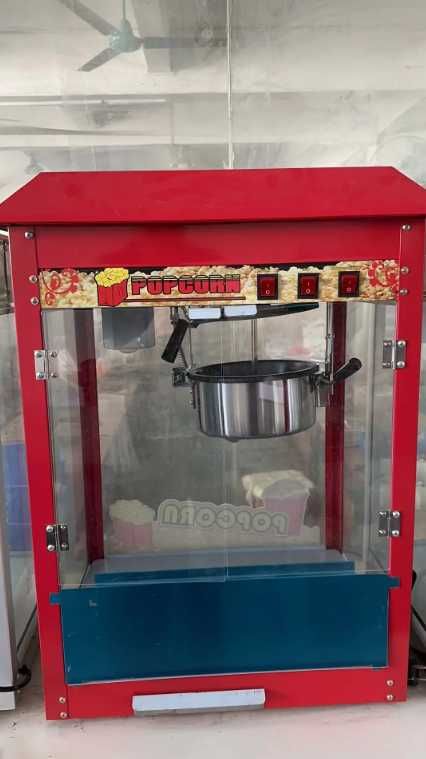 LIVRARE GRATUITA Masina de Popcorn / Floricele Mare 220V NOUA