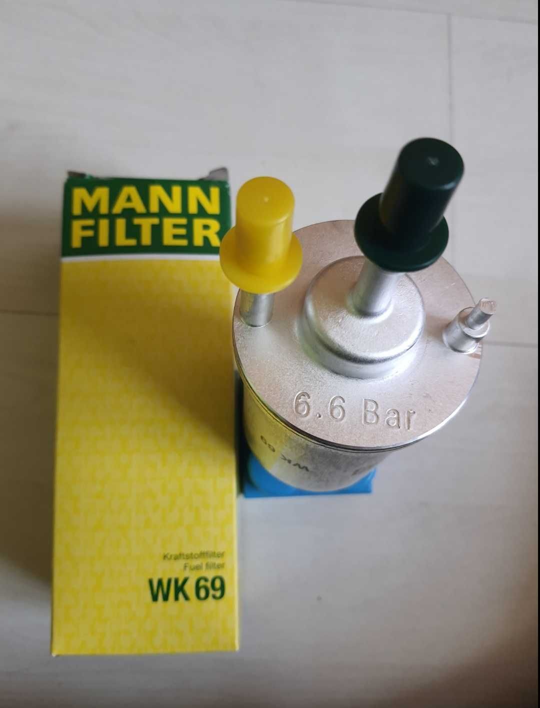 MANN FILTER WK69 6.6 бара.Горивен  филтър за ВАГ група  fsi tfsi gti