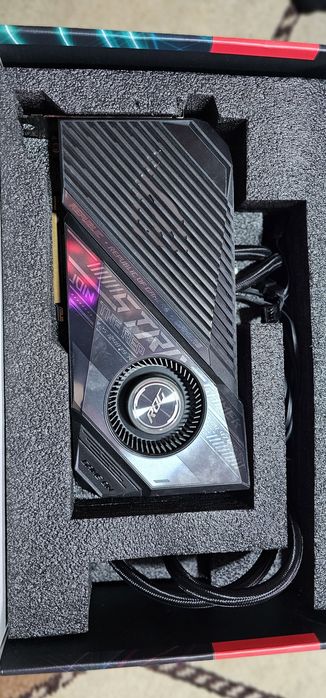 Placa Video AMD Asus RX 6900 XT 16gb Strix LC 16GB