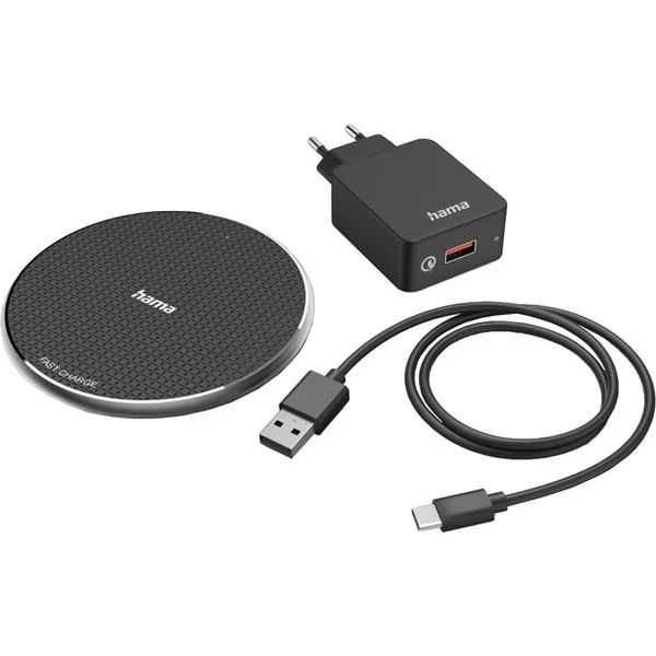 Incarcator Telefon Smartwatch Wireless HAMA QI-FC10 Quick Charge 3.0