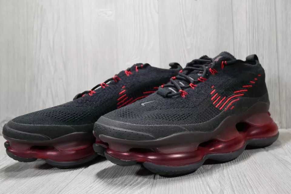Обувки NIKE / Air Max / Scorpion Flyknit Black and Red 2022 + КУТИЯ