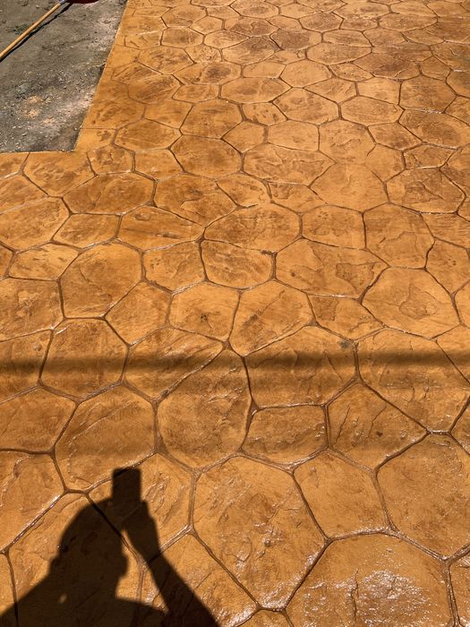 Beton amprenta si simplu