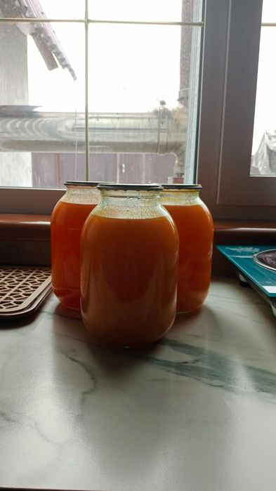 Натуральный тыквенный сок, домашний