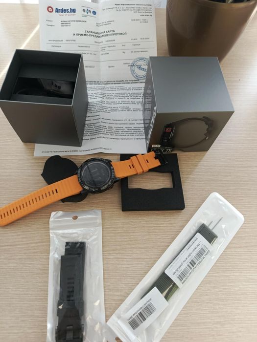Garmin Fenix 7X Solar перфектен, гаранция