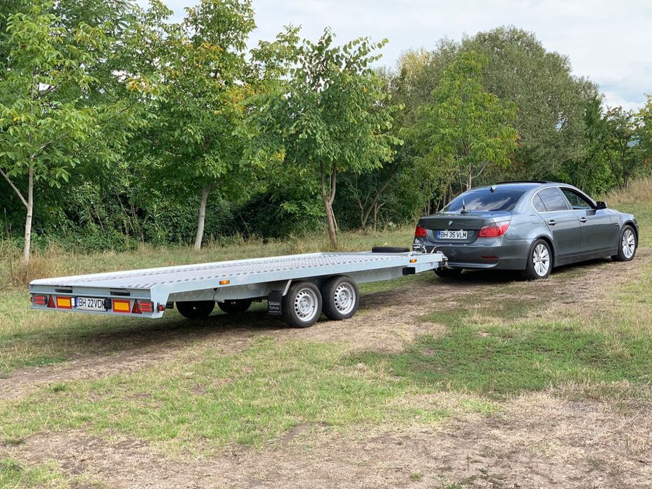 Închiriez trailer/ platformă 4,5m