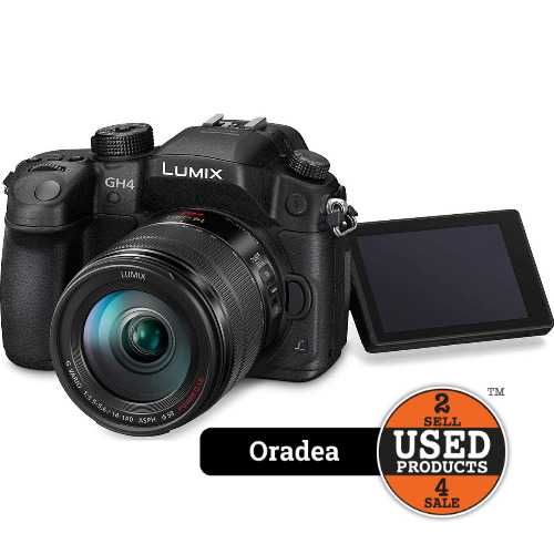 Aparat foto Panasonic Lumix DMC-GH4, 4K, 12-35mm | UsedProducts.ro