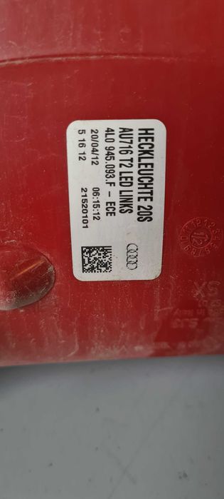 Стоп Audi Q7 2012г.