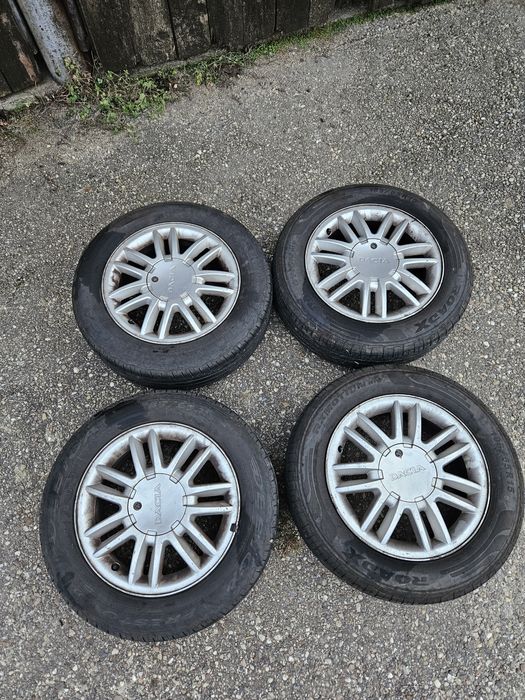 Jante aliaj si cauciucuri vara  Dacia Logan 186 65 r15
