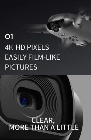 Drona camera 4k ,zbor 16-20 minute,Marime 31 cm ,Wi-Fi FPV, Noua