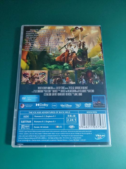 Ice Age: Adventures of Buck Wild - DVD Dublat in romana