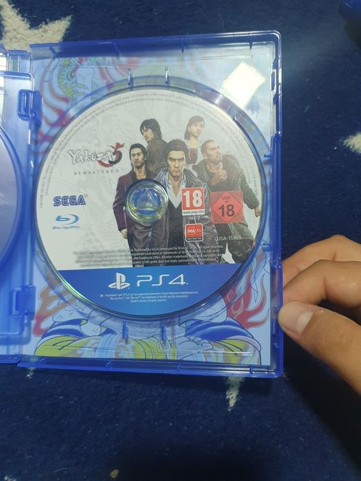 Joc ps4 yakuza remastered collection