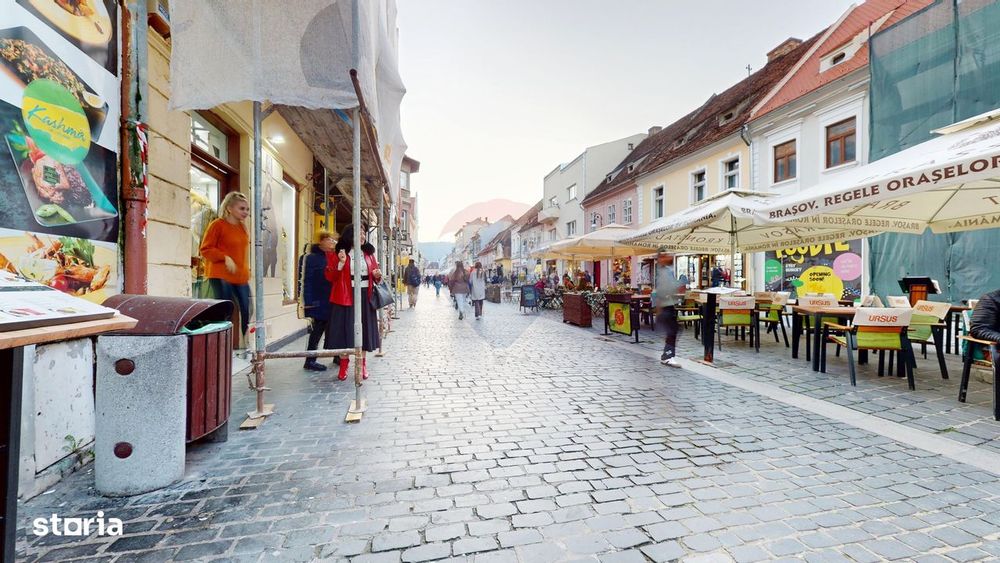 Oportunitate de închiriere, spațiu comercial în Brașov, zona pietonală