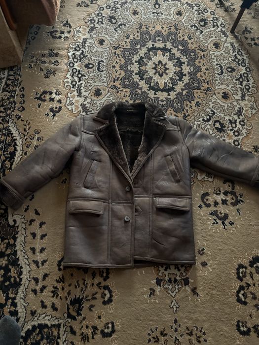 Мужская курта-дубленка