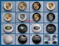 Capace jante aliaj Porsche / Land Rover / Range Rover 62mm 65mm 76mm
