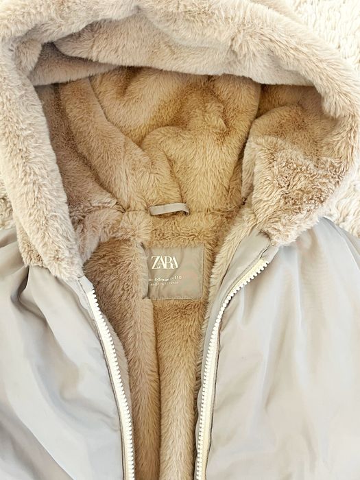 Geaca Zara imblanita 110 - 4/5 ani