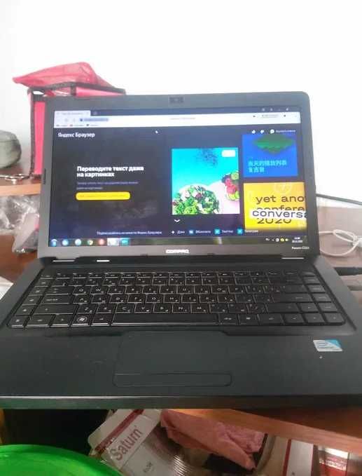 Ноутбук Compaq CQ57 с зарядкой и сумкой в хорошем состояние