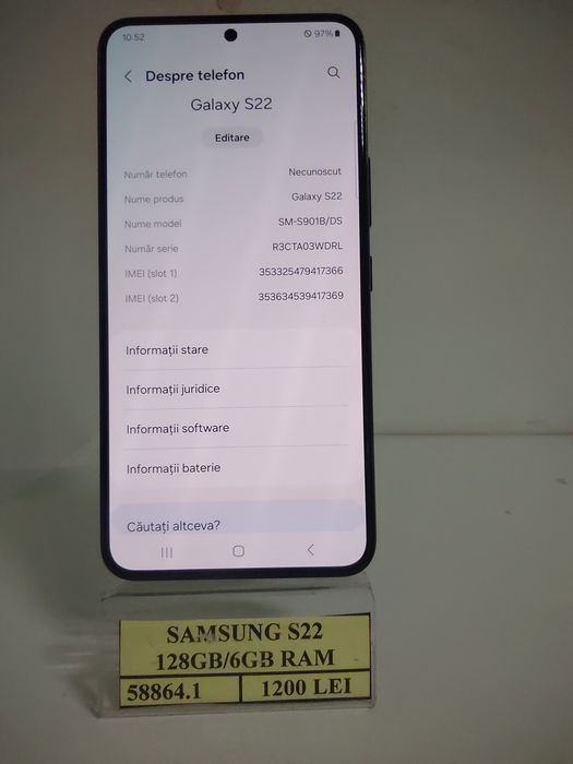 Samsung S22 128Gb(efn)