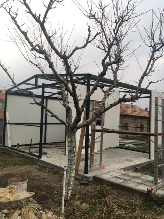 Метални Конструкции,Навеси,Къщи,Гаражи,Ферми,Халета ,Термопанели