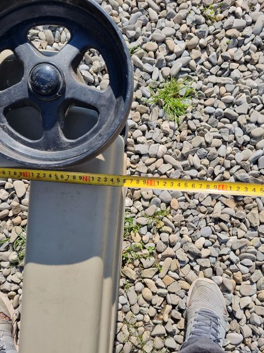 Bidon / Rezervor rulota apa menajera / uzata Wastemaster, culoare gri