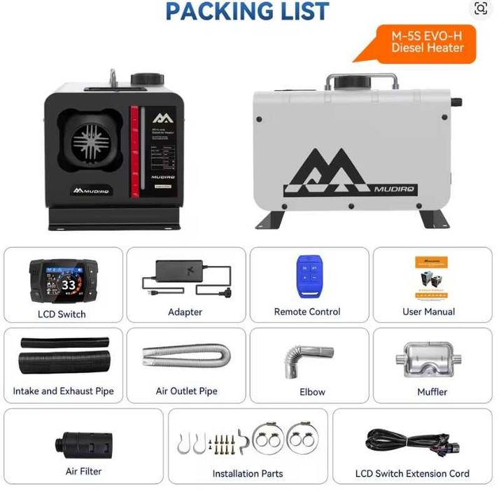 Webasto/Sirocou Mudiro 8kw