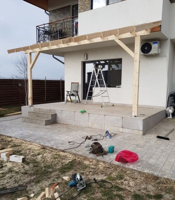 Terase foișoare casute moderne