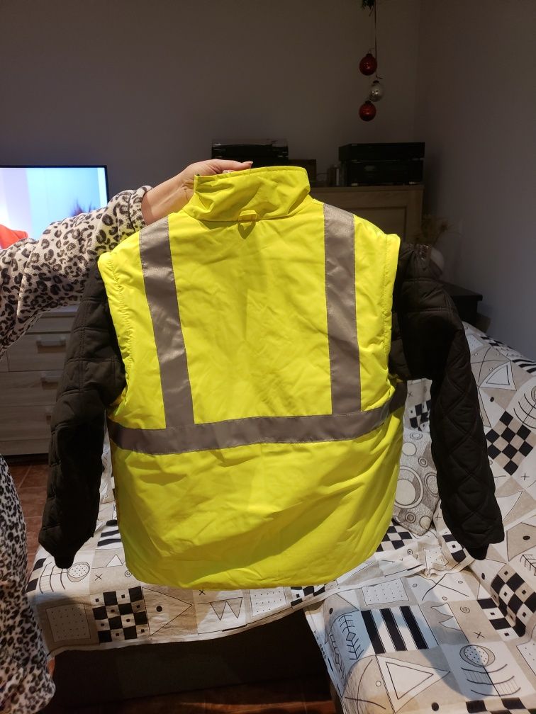 Jacketa  safety reflectorizanta,noua