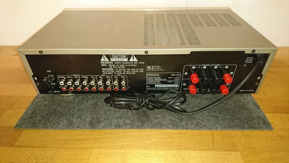 Denon PMA-320. Amplificator. Sunet analogic de vis. Ca nou. Preț fix !