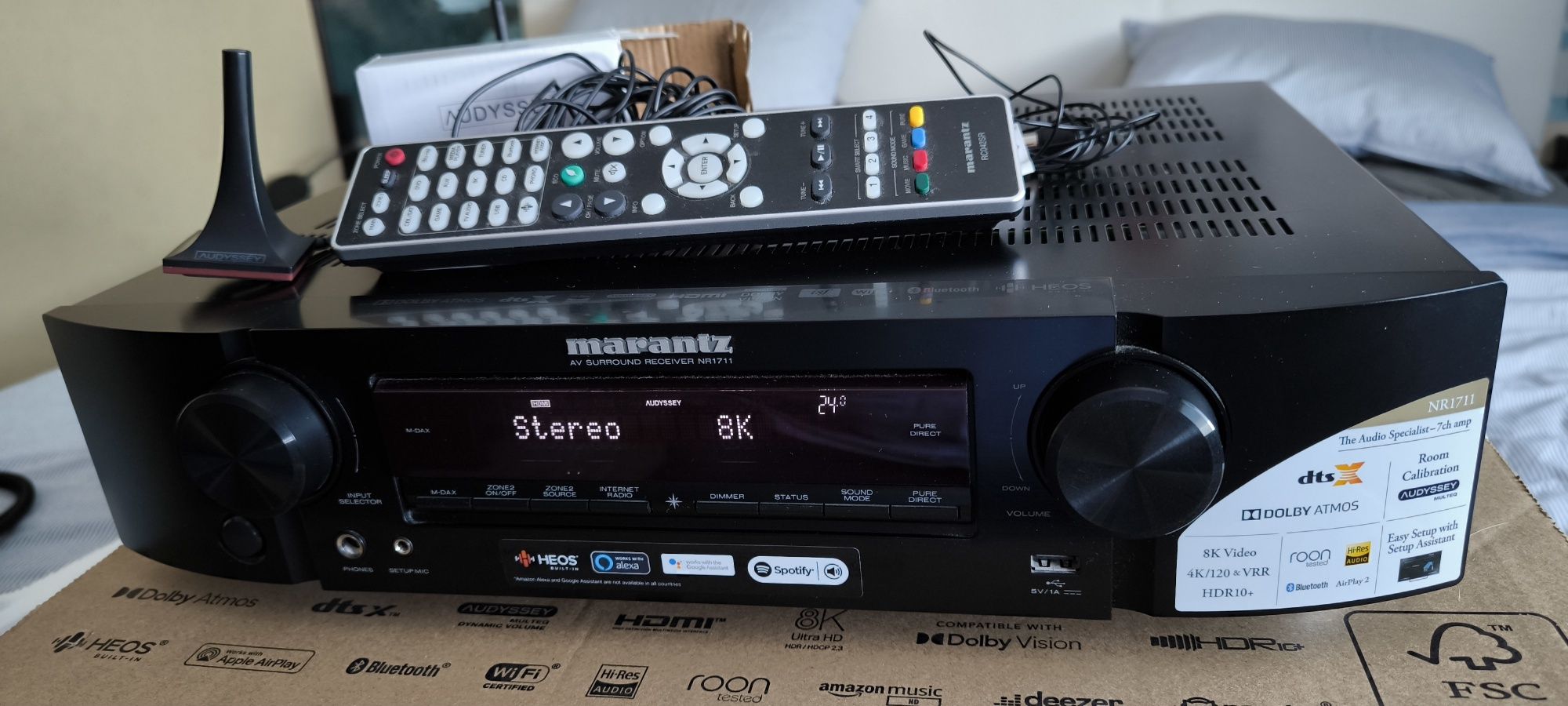 Ресивър за домашно кино Marantz NR1711