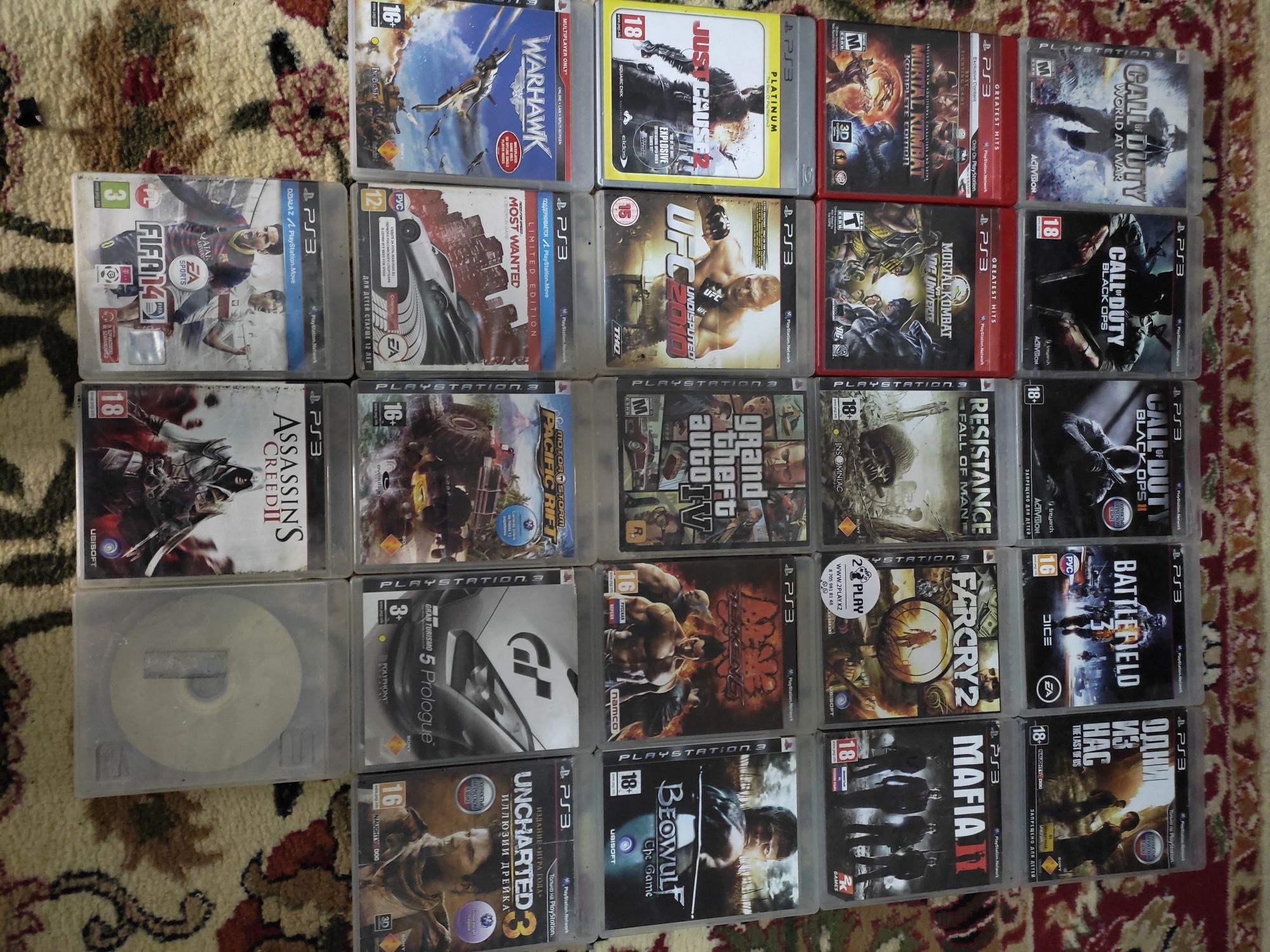 Диски для Ps3 по 2500